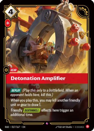 Detonation Amplifier (017/167) - Radiance Foil-1