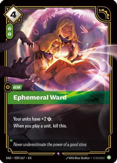 Ephemeral Ward (039/167) - Radiance Foil-1