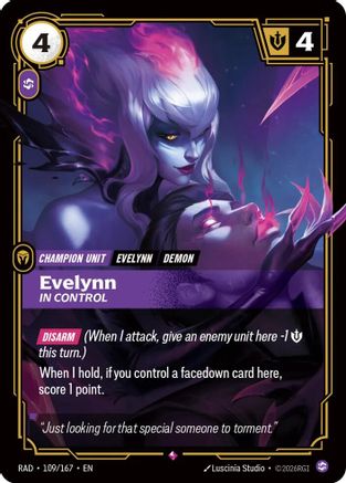 Evelynn, In Control (109/167) - Radiance Foil-1