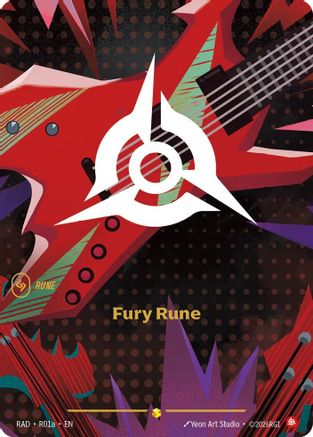 Fury Rune (R01a) (R01a) - Radiance Foil-1