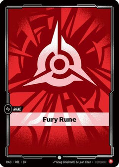 Fury Rune (R01) - Radiance Foil-1