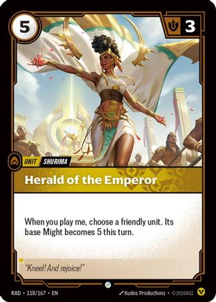 Herald of the Emperor (118/167) - Radiance-1