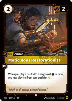 Meticulous Restorationist (120/167) - Radiance-1