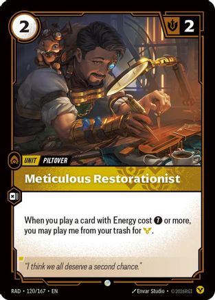 Meticulous Restorationist (120/167) - Radiance-1