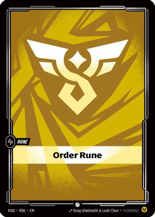 Order Rune (R06) - Radiance-1