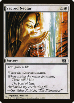 Sacred Nectar [Eighth Edition]-1
