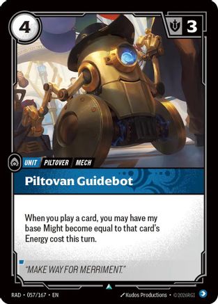 Piltovan Guidebot (057/167) - Radiance-1