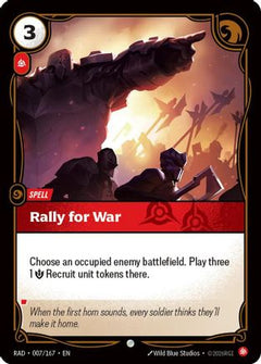 Rally for War (007/167) - Radiance-1