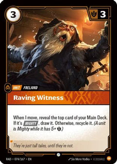 Raving Witness (074/167) - Radiance-1