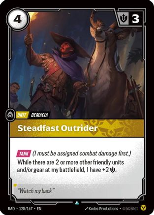 Steadfast Outrider (128/167) - Radiance-1