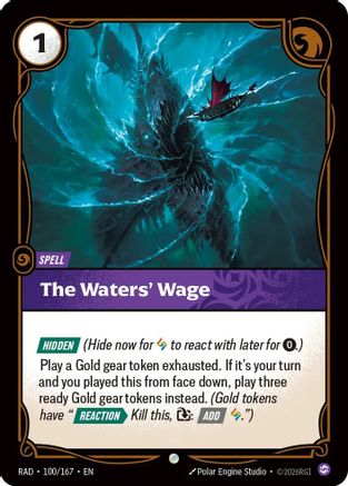 The Waters' Wage (100/167) - Radiance-1