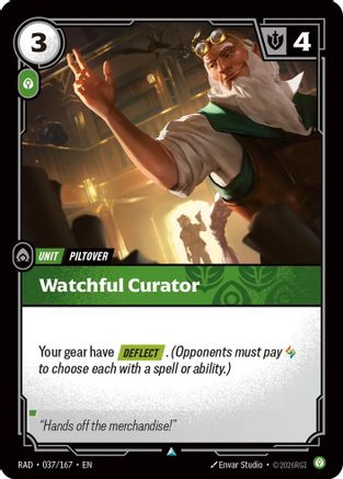 Watchful Curator (037/167) - Radiance-1