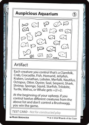 Auspicious Aquarium (CMB1-) - Mystery Booster: Convention Edition Exclusives-1