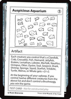 Auspicious Aquarium (CMB1-) - Mystery Booster: Convention Edition Exclusives-1