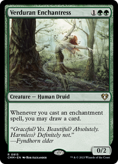 Verduran Enchantress (CMM-915) - Commander Masters-1