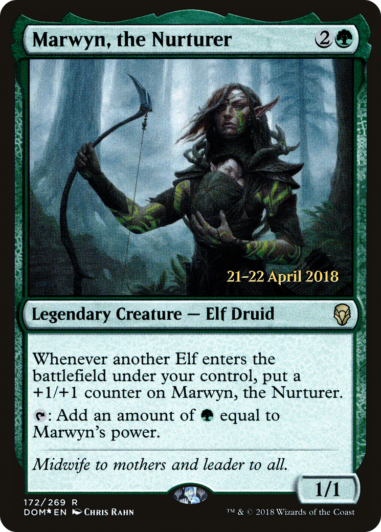 Marwyn, the Nurturer [Dominaria Prerelease Promos]-1
