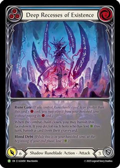 Deep Recesses Of Existence - LGS450 (LGS450) - Flesh and Blood: Promo Cards Rainbow Foil-1