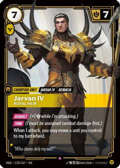 Jarvan IV, Royal Heir (133/167) - Radiance Foil-1