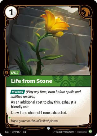 Life from Stone (029/167) - Radiance-1