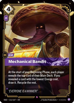 Mechanical Bandit (111/167) - Radiance Foil-1