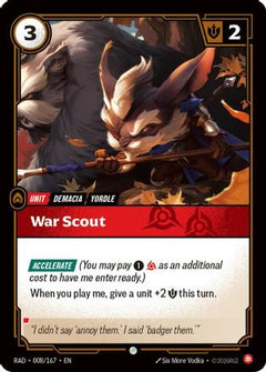 War Scout (008/167) - Radiance-1