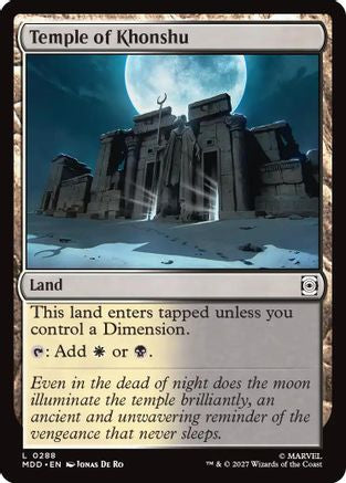Temple of Khonshu (MDD-288) - Marvel: Darkhold Destiny-1