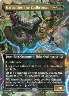 Gargantos, the Endbringer (Borderless) (MDC-399) - Commander: Marvel: Darkhold Destiny-1