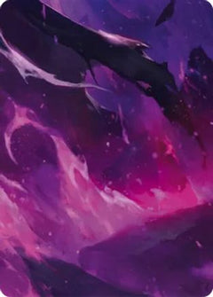 Viserai, the Forsaken // Viserai, Usurper Double Sided Art Card (Bottom Right) - GEM Pack 6-1