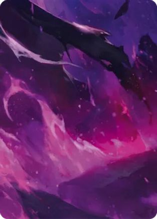 Viserai, the Forsaken // Viserai, Usurper Double Sided Art Card (Bottom Right) - GEM Pack 6