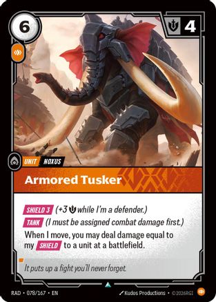Armored Tusker (078/167) - Radiance-1