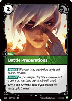 Battle Preparations (032/167) - Radiance-1
