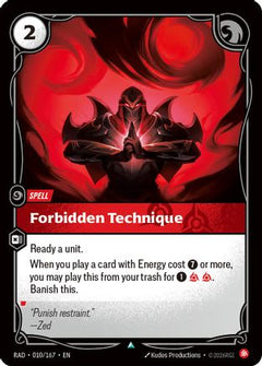 Forbidden Technique (010/167) - Radiance-1