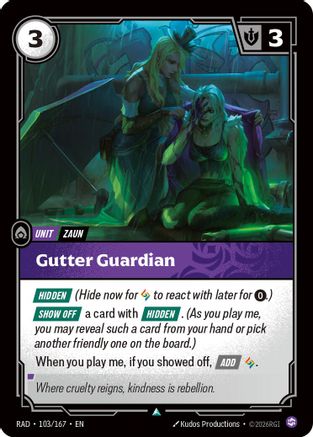 Gutter Guardian (103/167) - Radiance-1