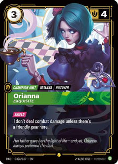 Orianna, Exquisite (Alternate Art) (042a/167) - Radiance Foil-1