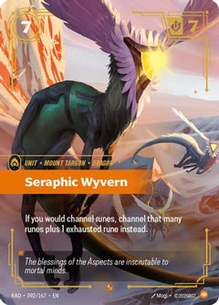 Seraphic Wyvern (092/167) - Radiance Foil-1