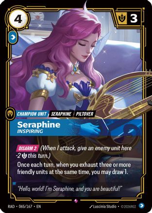 Seraphine, Inspiring (065/167) - Radiance Foil-1