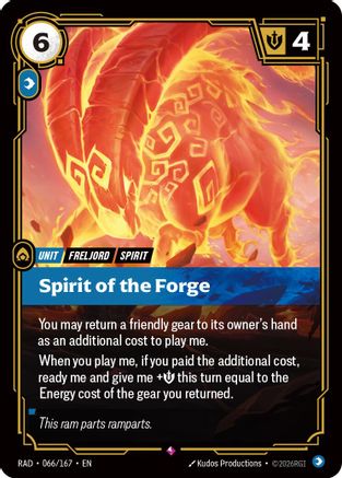 Spirit of the Forge (066/167) - Radiance Foil-1