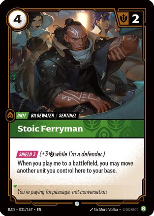 Stoic Ferryman (031/167) - Radiance-1