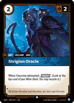 Strigian Oracle (053/167) - Radiance-1