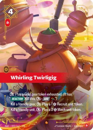 Whirling Twirligig (022/167) - Radiance Foil-1