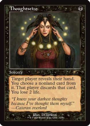 Thoughtseize (2705) (Retro Frame) (SLD-2705) - Secret Lair Drop Series-1