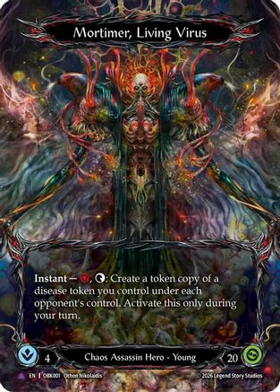 Mortimer, Living Virus (Marvel) (OBK001) - Outbreak Cold Foil-1