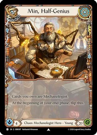 Min, Half-Genius (OBK007) - Outbreak-1