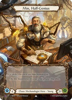 Min, Half-Genius (Marvel) (OBK007) - Outbreak Cold Foil-1