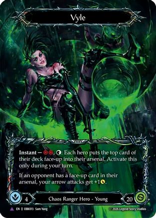 Vyle (Marvel) (OBK013) - Outbreak Cold Foil-1