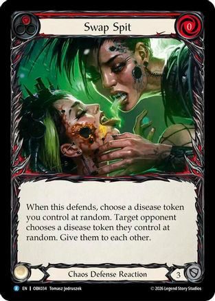 Swap Spit (Red) (OBK034) - Outbreak Rainbow Foil-1