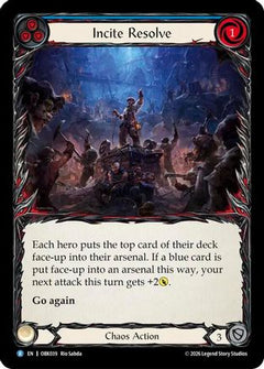 Incite Resolve (OBK039) - Outbreak Rainbow Foil-1