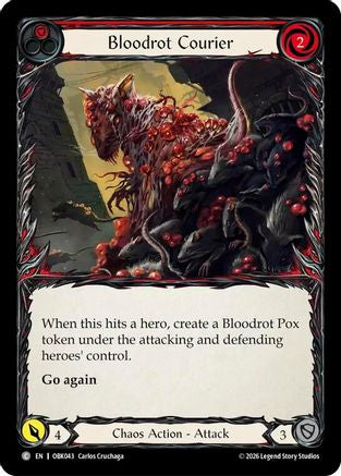 Bloodrot Courier (OBK043) - Outbreak