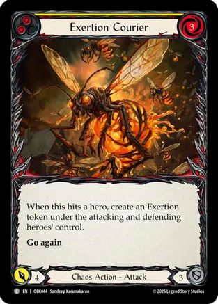 Exertion Courier (OBK044) - Outbreak Rainbow Foil-1
