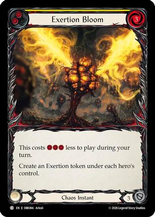 Exertion Bloom (OBK066) - Outbreak Rainbow Foil-1